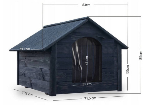 BUDA DREWNIANA OCIEPLANA DLA PSA PREMIUM XL DUŻA PALISANDER BUDA DREWNIANA OCIEPLANA DLA PSA PREMIUM XL DUŻA PALISANDER