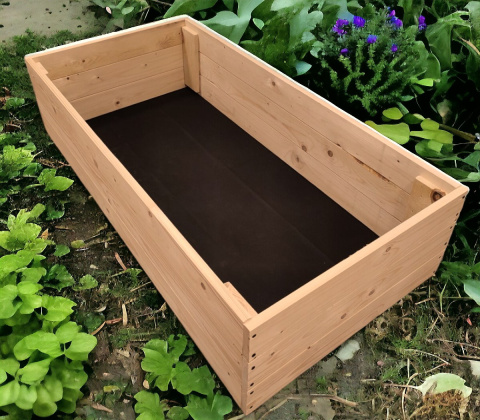 WARZYWNIAK ZIELNIK SKRZYNIA NA WARZYWA INSPEKT DREWNIANY 80x120 WYSOKI 27cm WARZYWNIAK ZIELNIK SKRZYNIA NA WARZYWA INSPEKT DREWNIANY 80x120 WYSOKI 27cm
